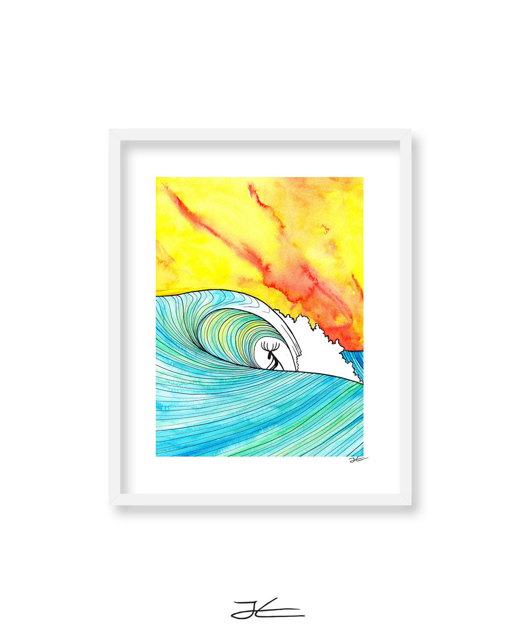 Sunset Slab - Print/ Framed Print