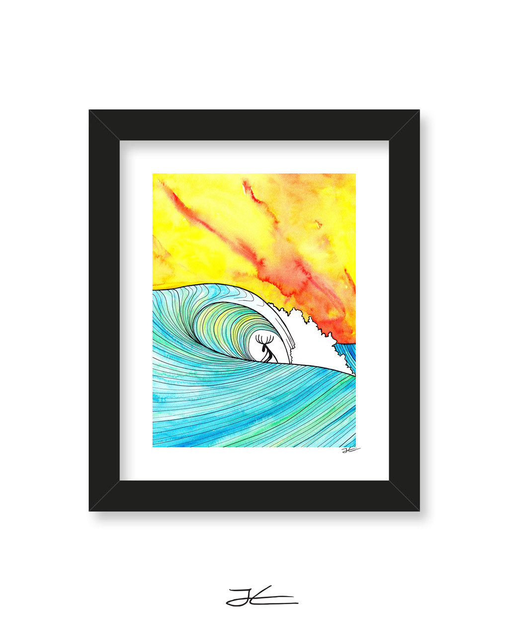Sunset Slab - Print/ Framed Print