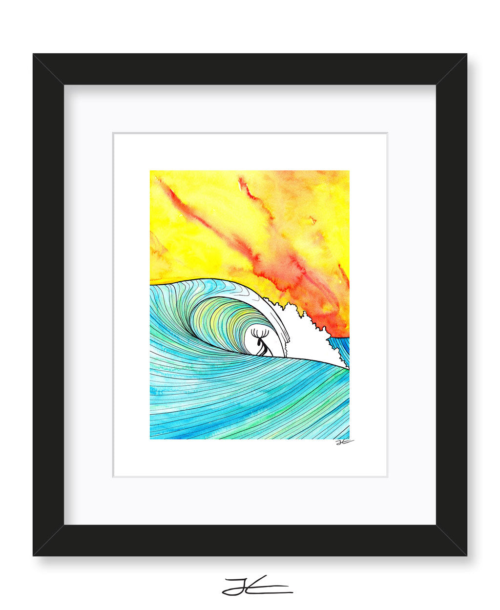 Sunset Slab - Print/ Framed Print
