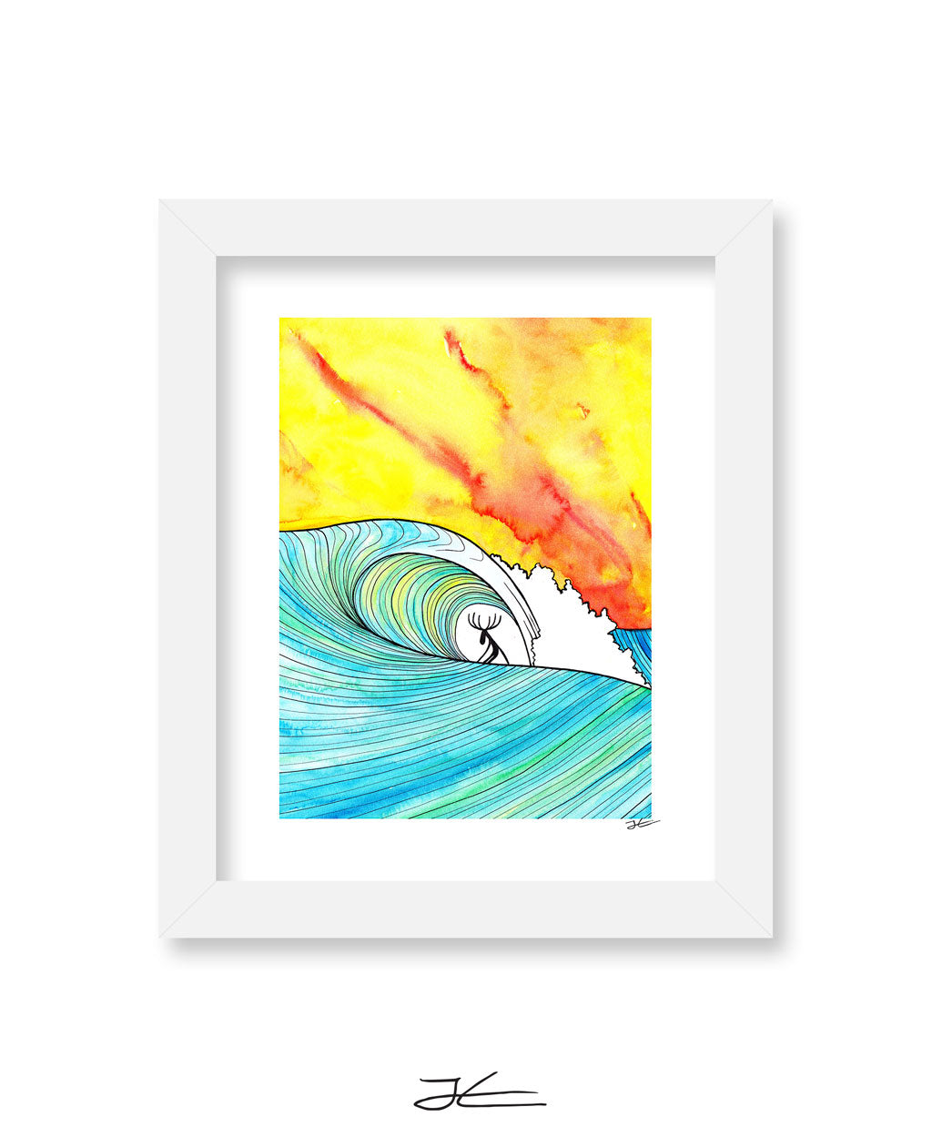 Sunset Slab - Print/ Framed Print