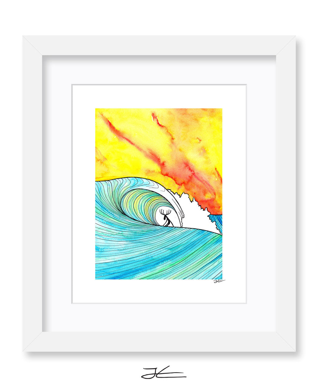 Sunset Slab - Print/ Framed Print