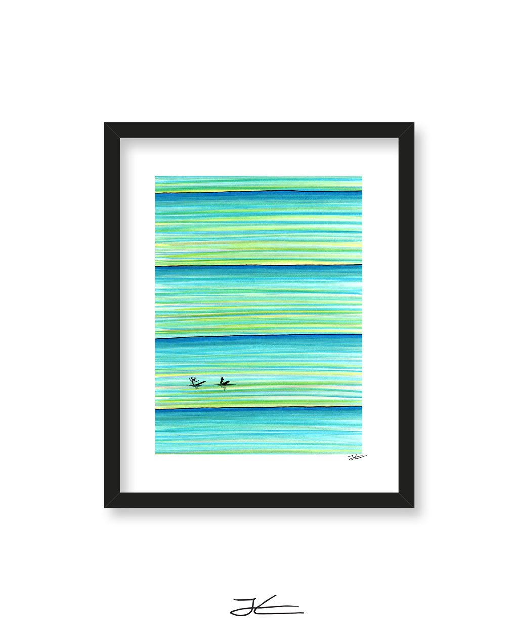 Surf Buddies - Print/ Framed Print