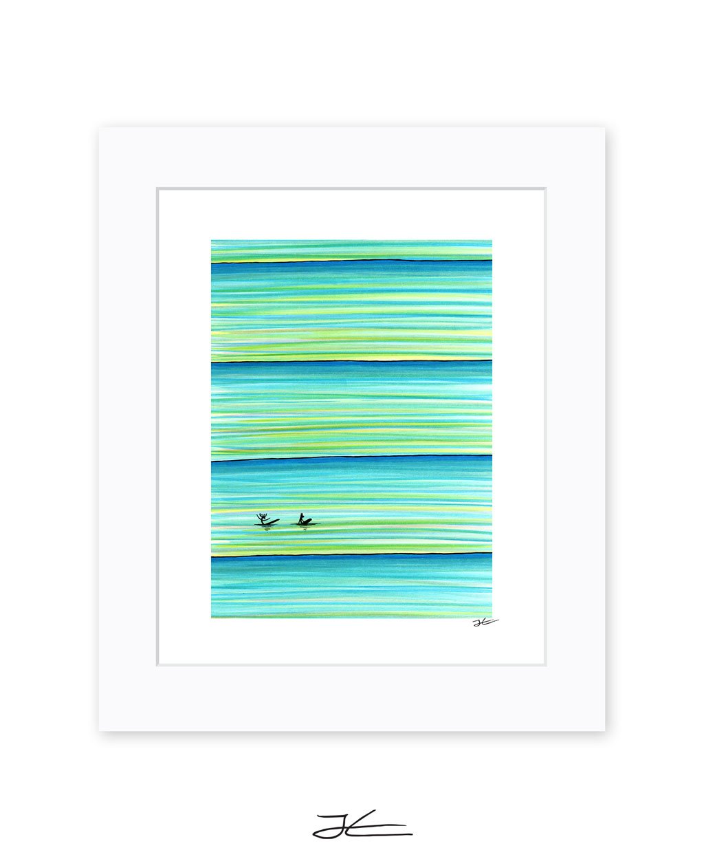Surf Buddies - Print/ Framed Print