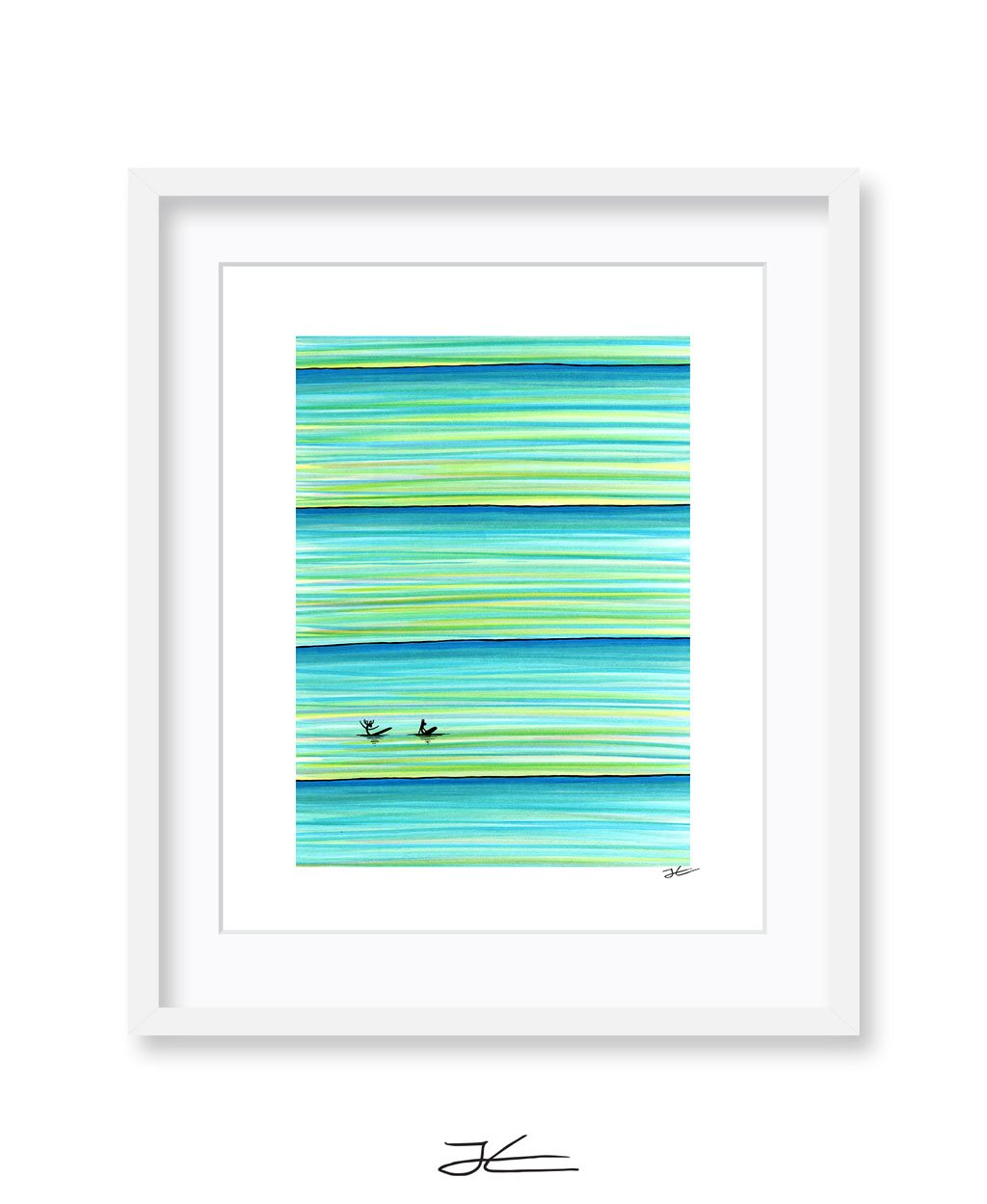 Surf Buddies - Print/ Framed Print
