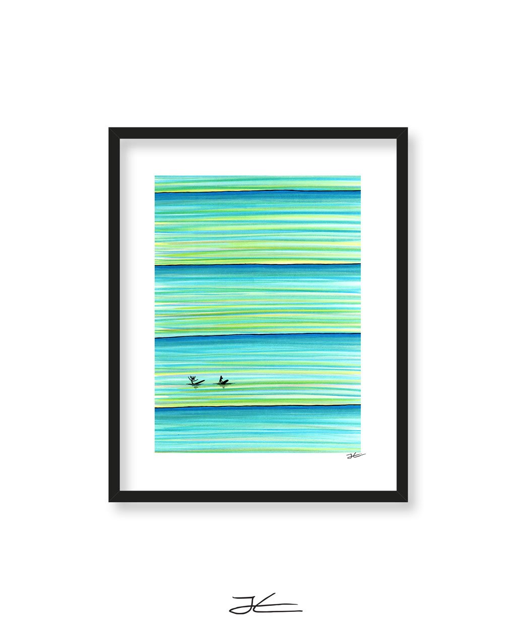 Surf Buddies - Print/ Framed Print