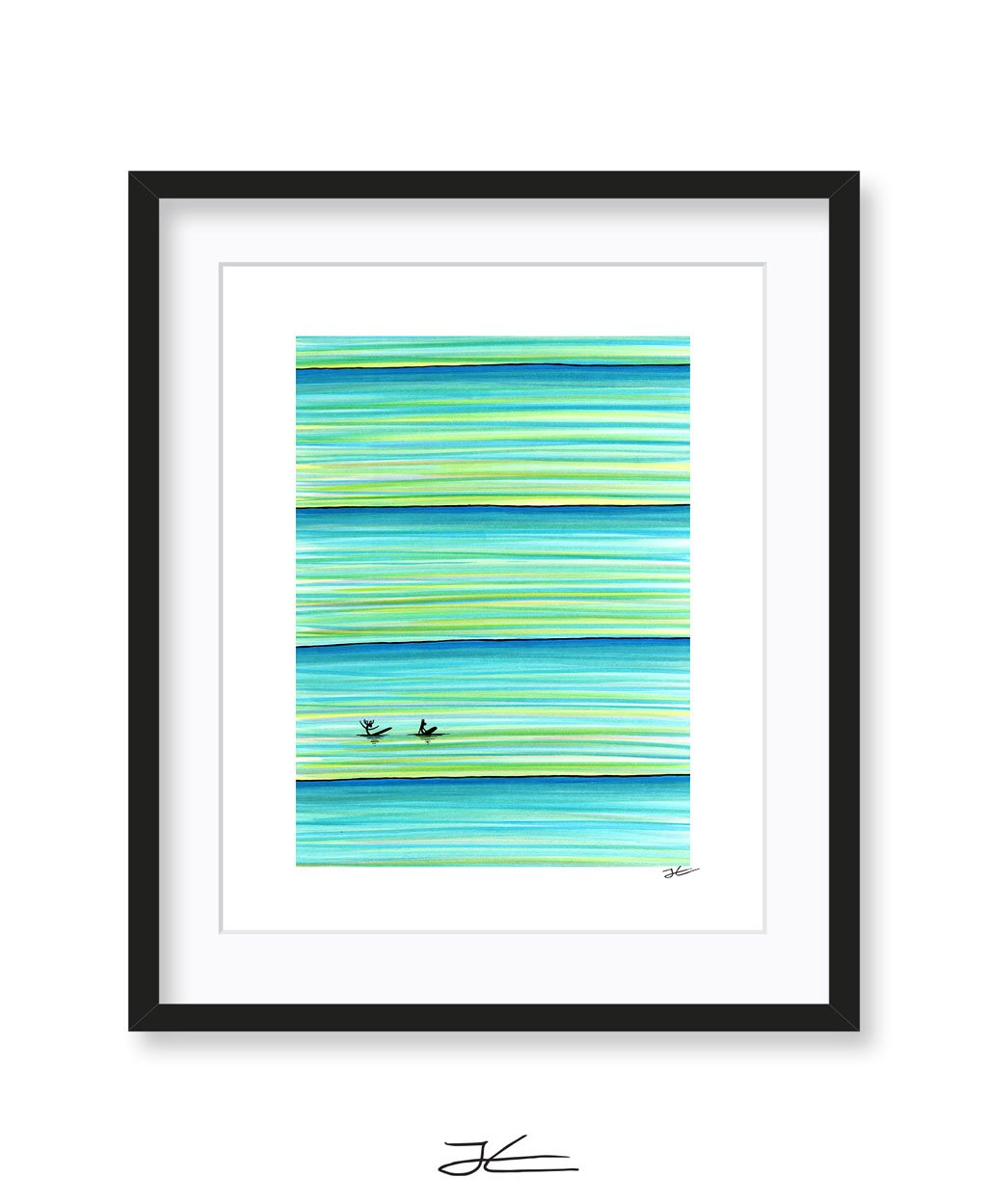 Surf Buddies - Print/ Framed Print