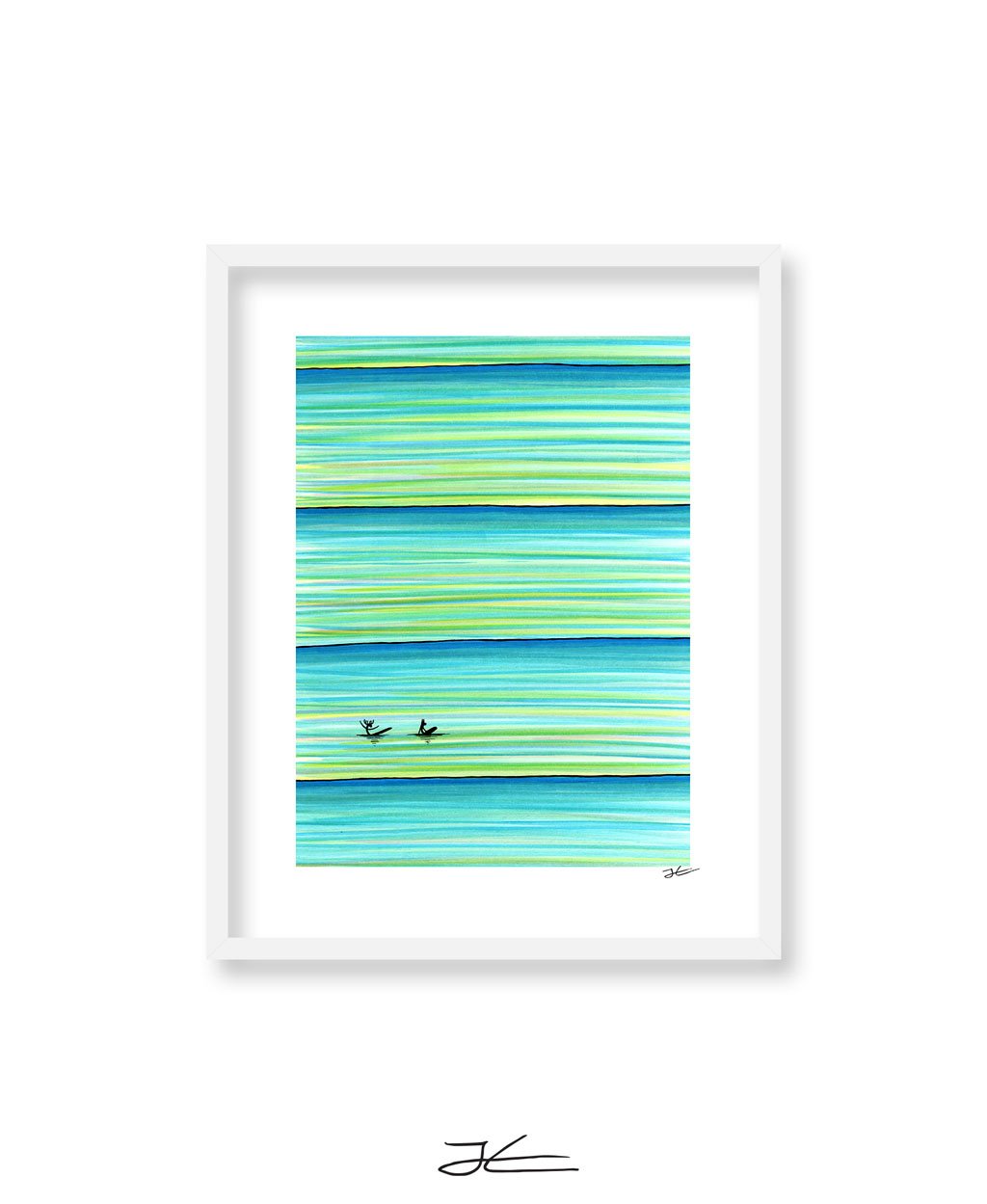 Surf Buddies - Print/ Framed Print