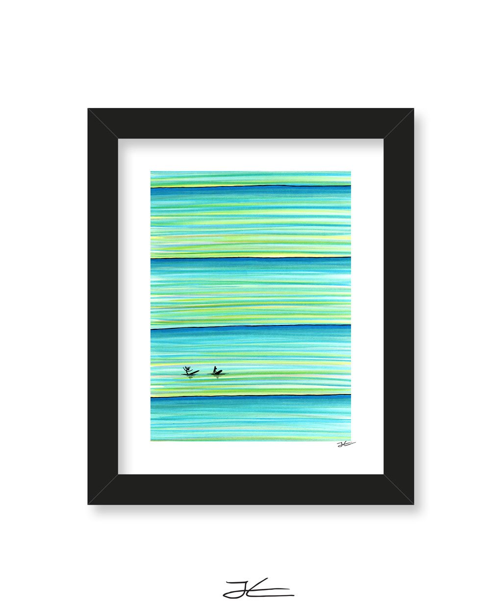 Surf Buddies - Print/ Framed Print