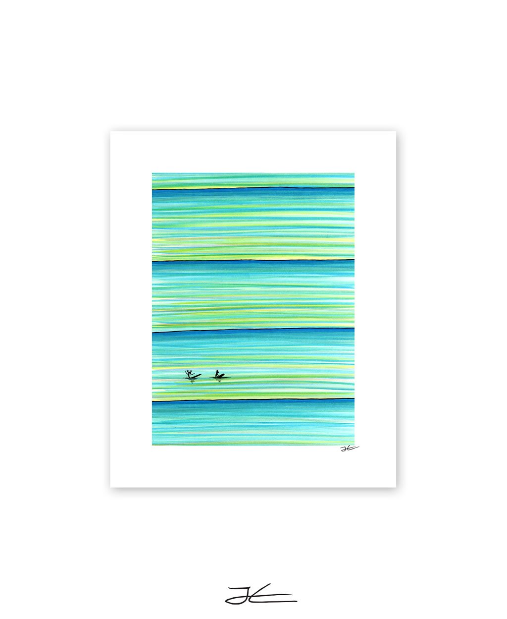 Surf Buddies - Print/ Framed Print