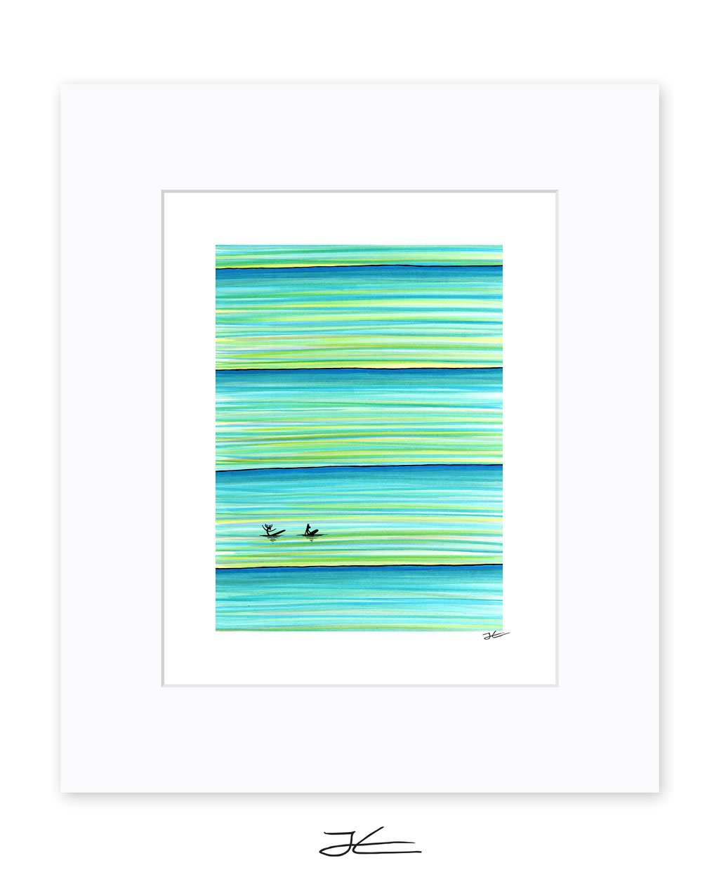 Surf Buddies - Print/ Framed Print
