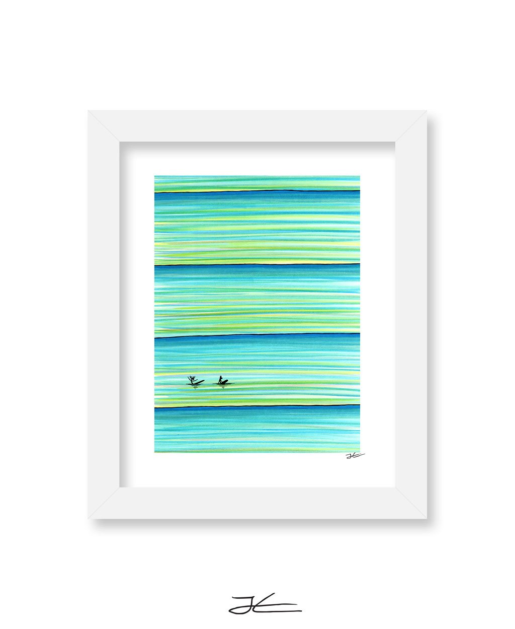 Surf Buddies - Print/ Framed Print