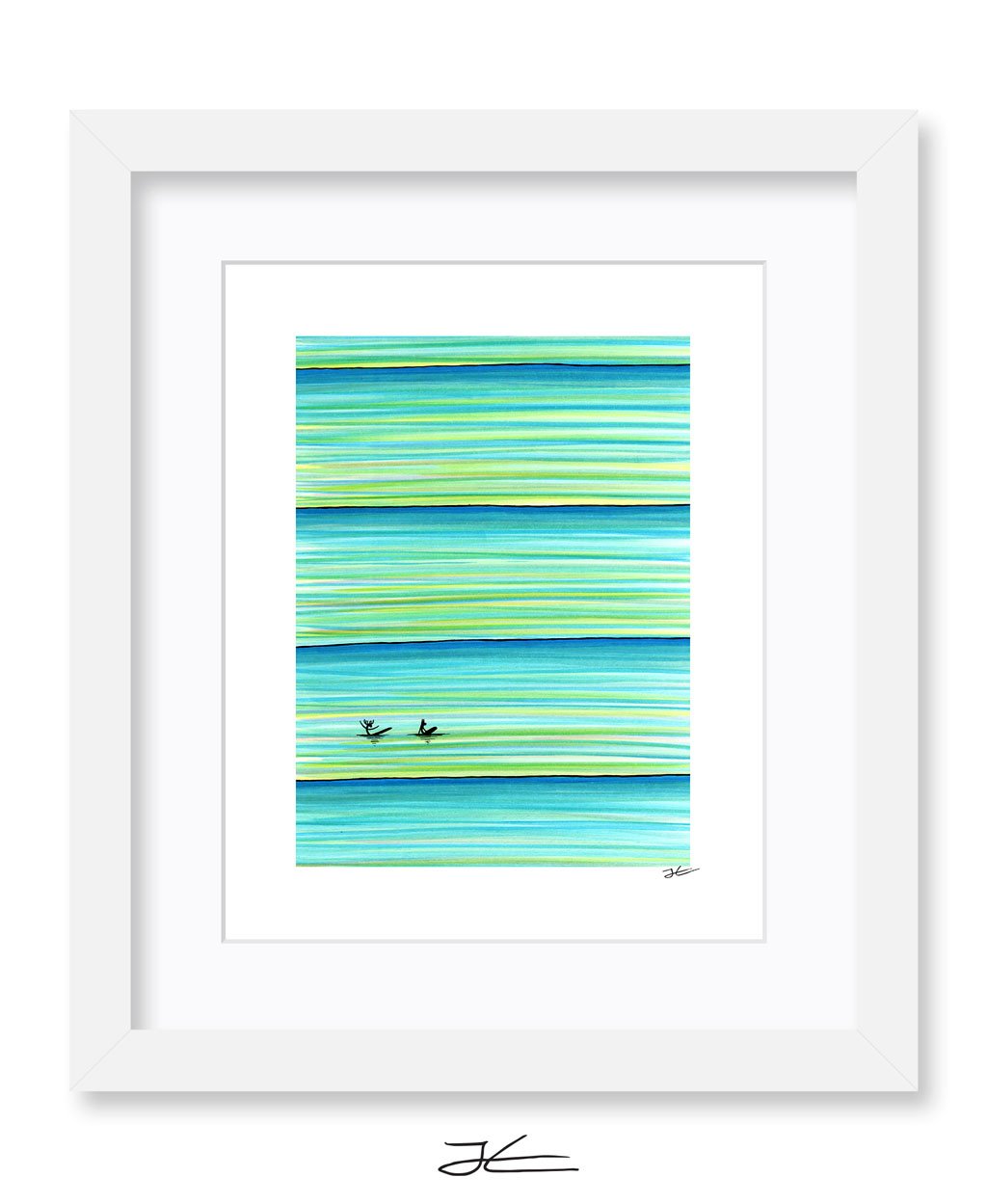 Surf Buddies - Print/ Framed Print