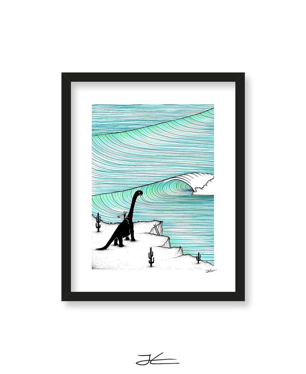 Surf Check - Print/ Framed Print