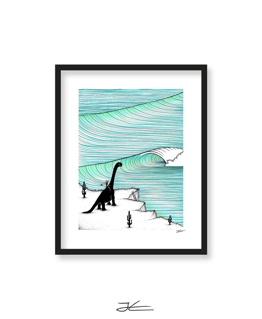 Surf Check - Print/ Framed Print