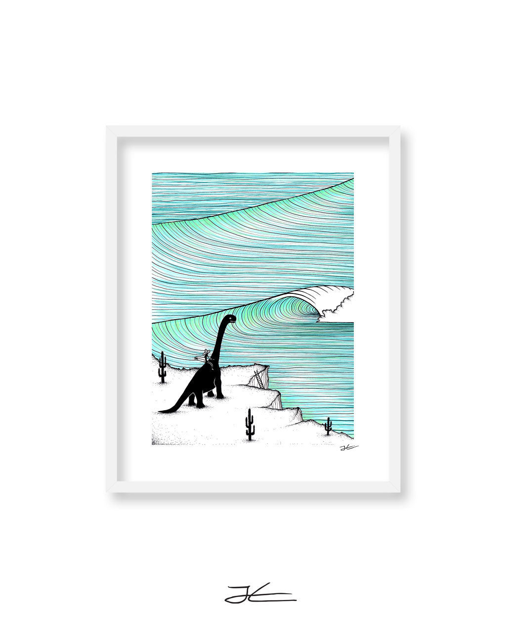 Surf Check - Print/ Framed Print