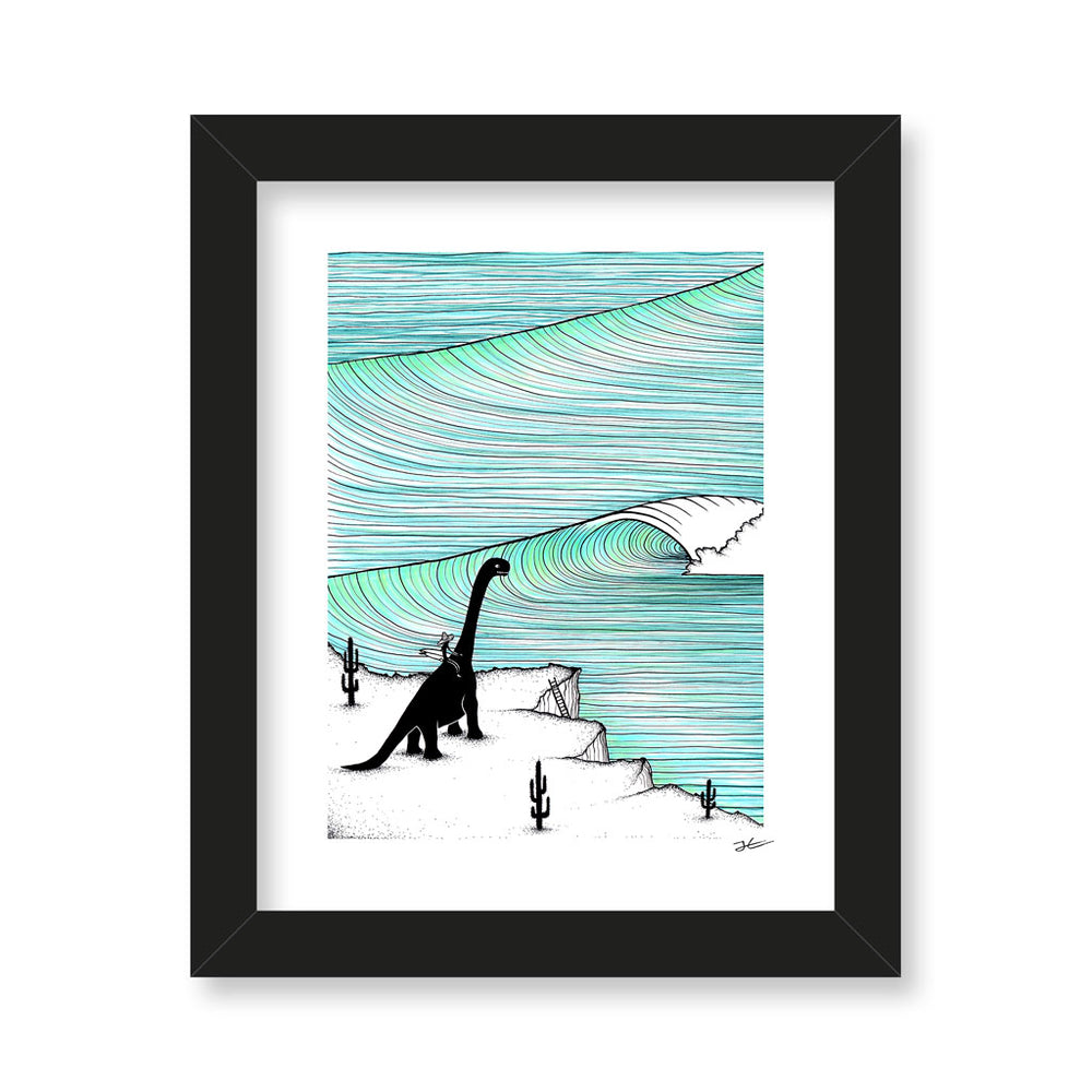 
                  
                    Surf Check - Print/ Framed Print
                  
                