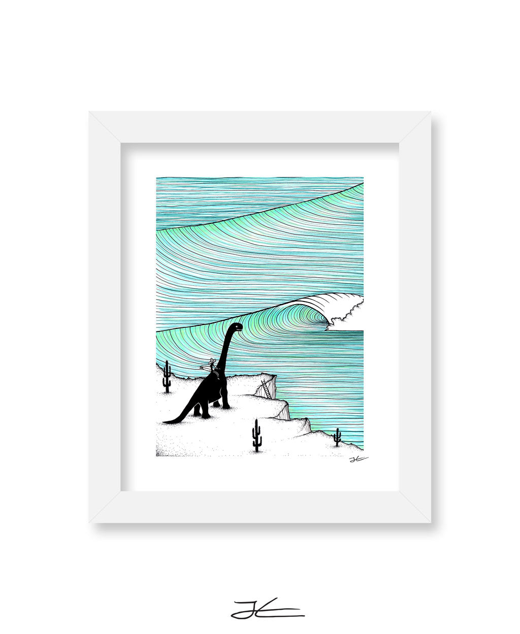 Surf-Check-8x10-Art-Print-
