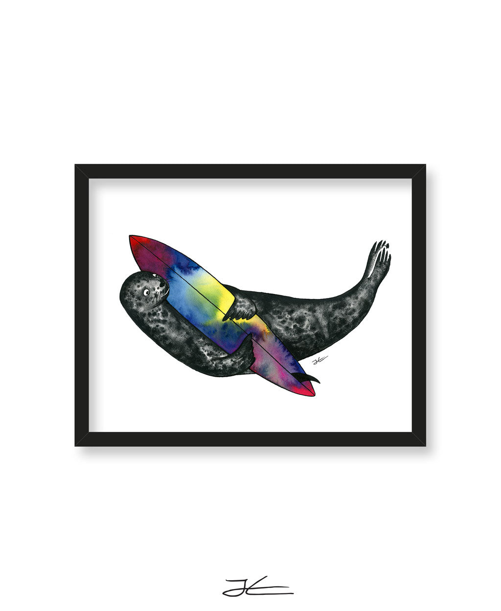 Surfboard Love - Print/ Framed Print