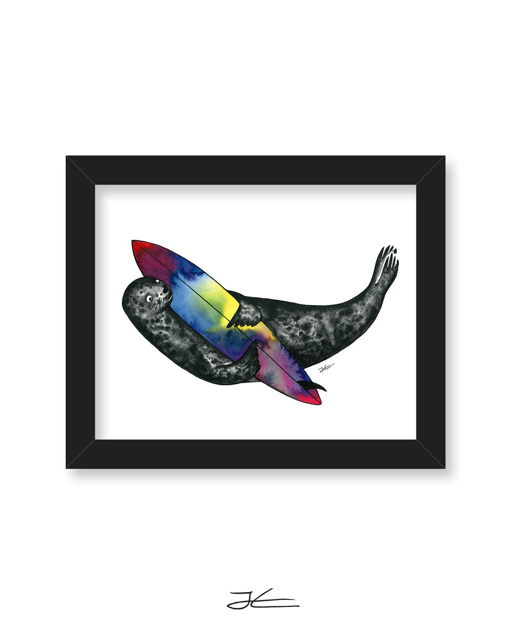 Surfboard Love - Print/ Framed Print