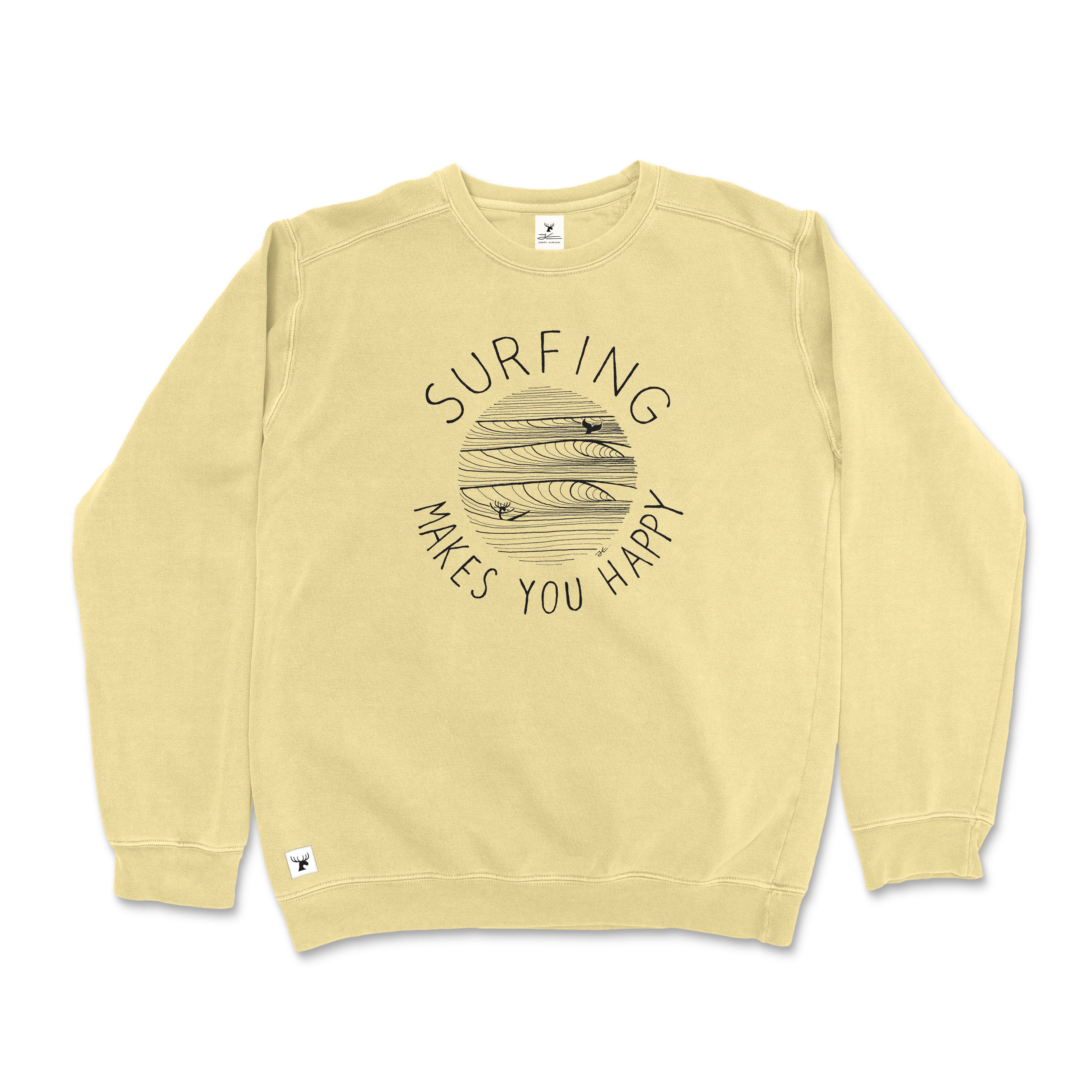 Happy sales sweatshirt yellow