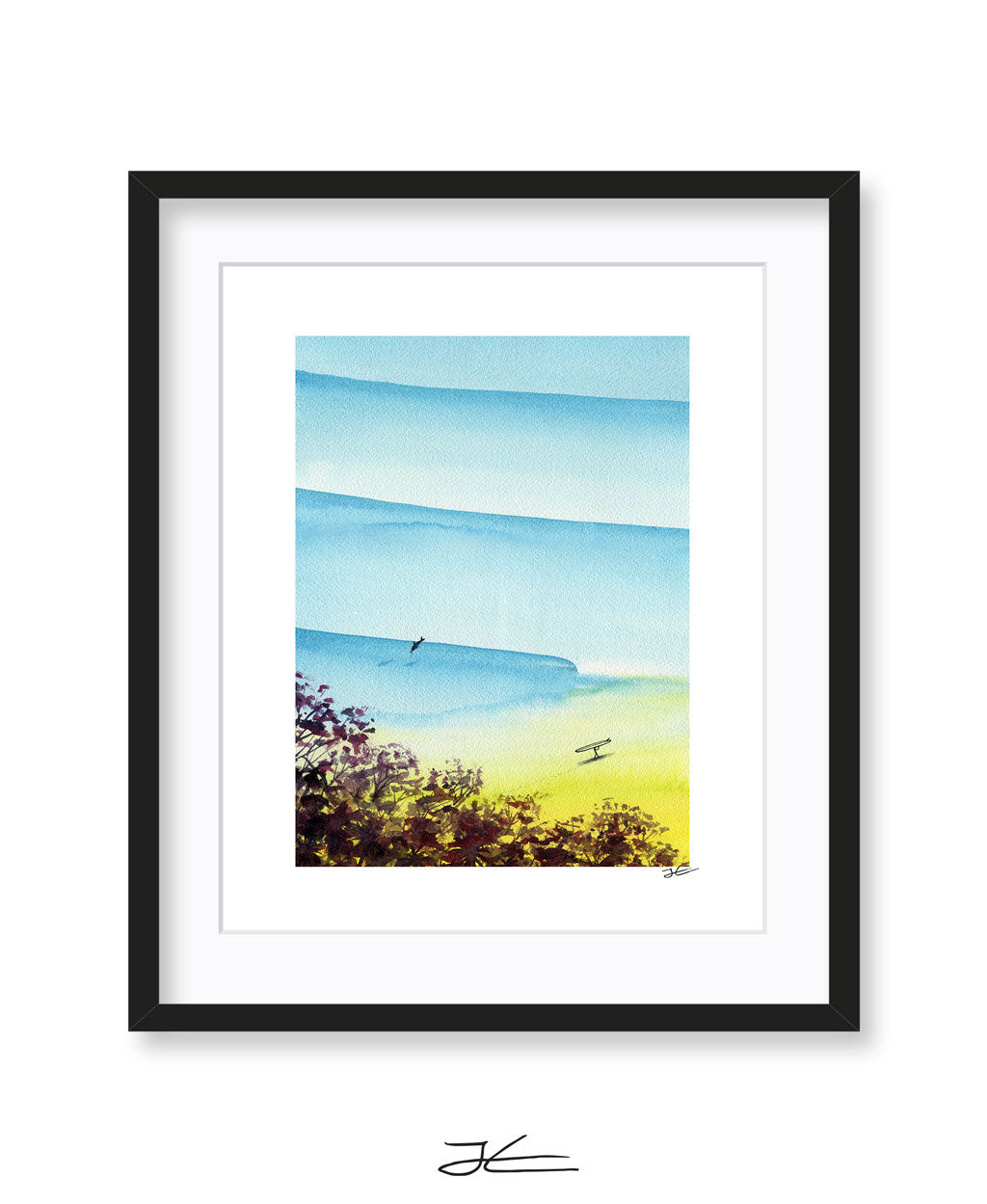 Surfing Pod - Print/ Framed Print