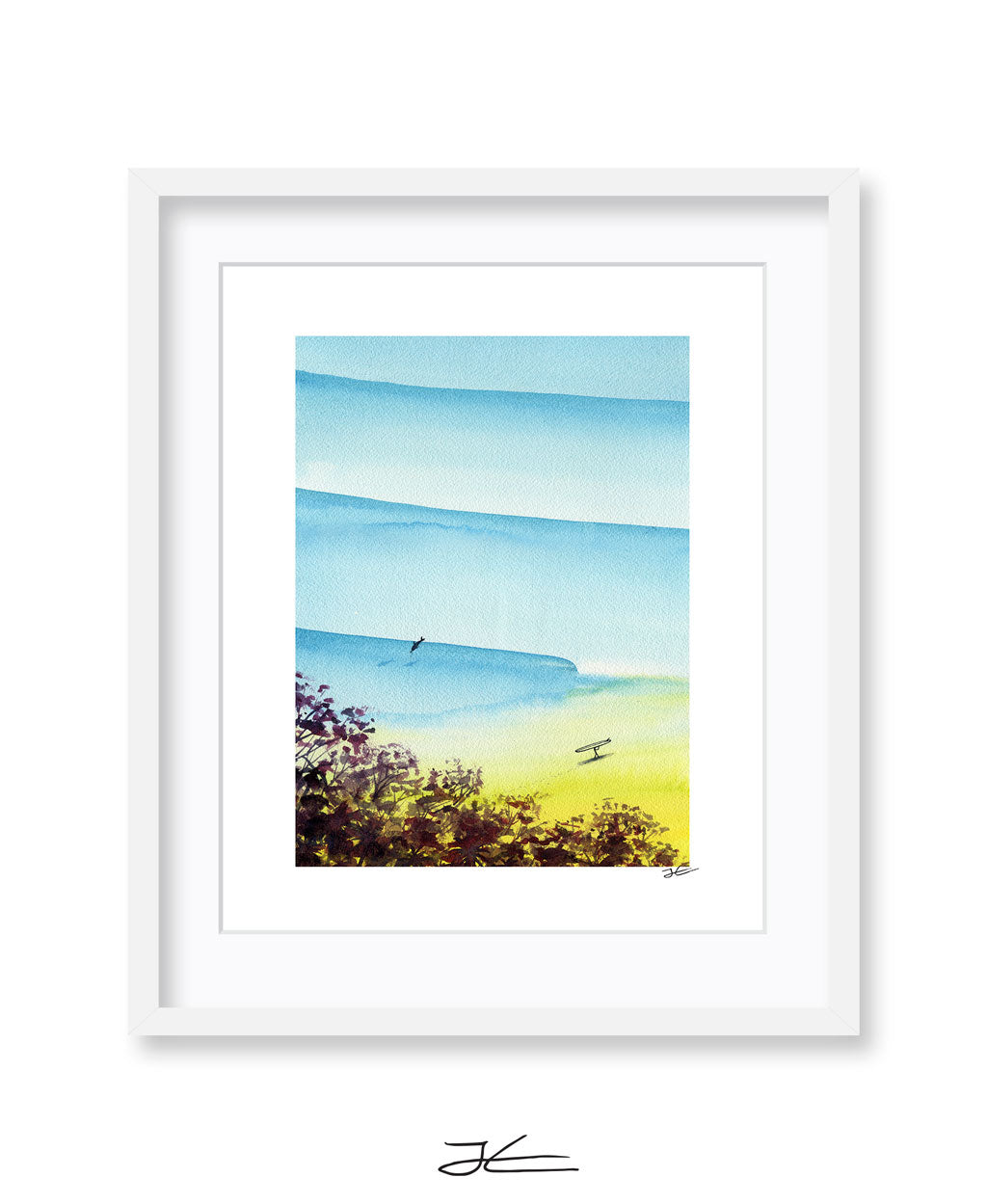 Surfing Pod - Print/ Framed Print