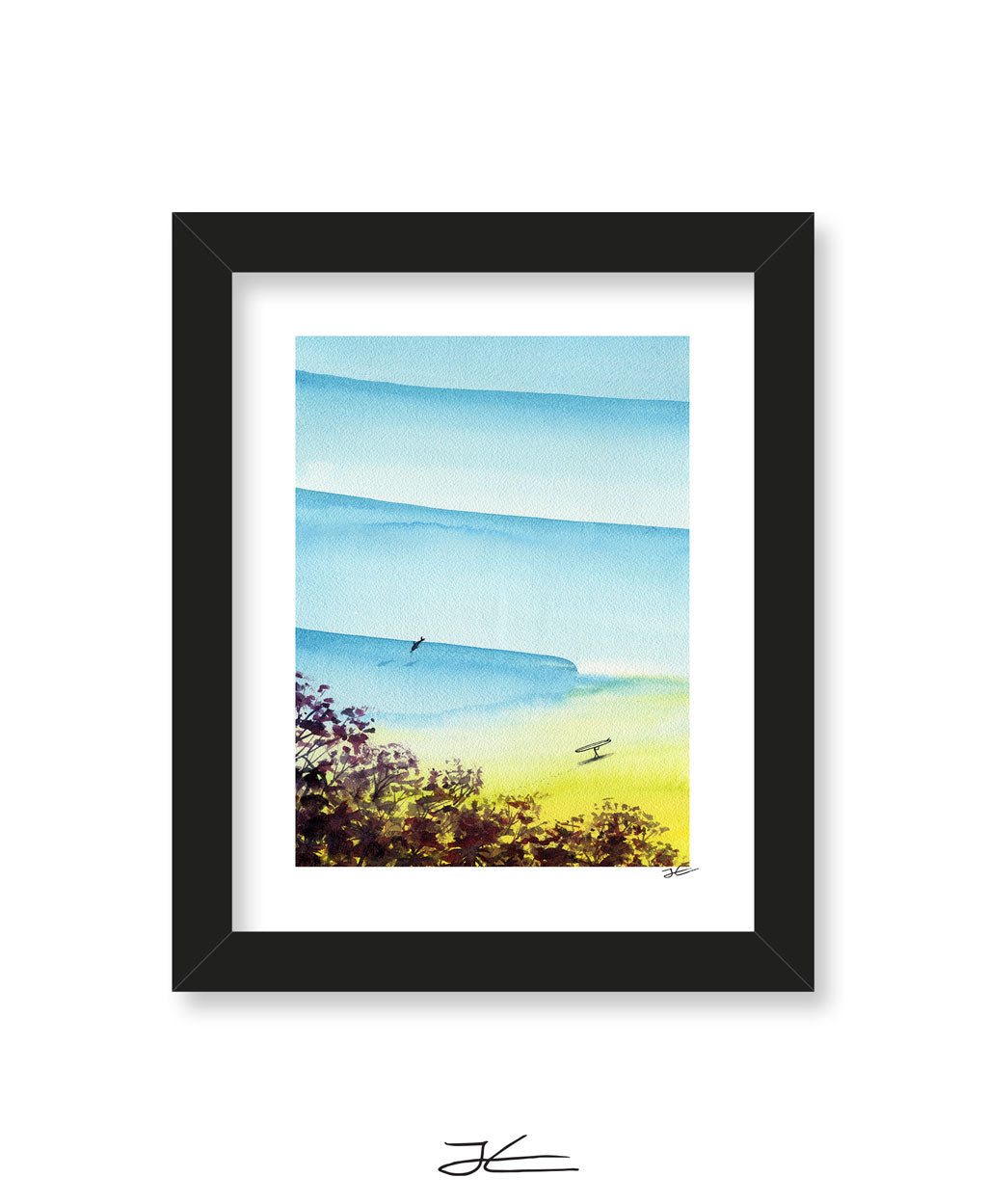 Surfing Pod - Print/ Framed Print