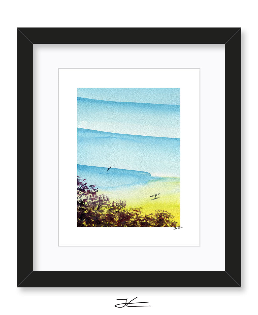 Surfing Pod - Print/ Framed Print
