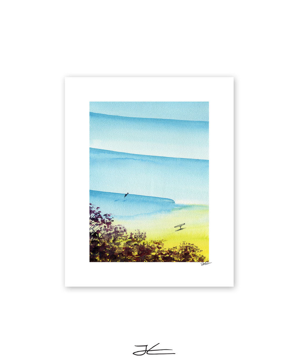 Surfing Pod - Print/ Framed Print