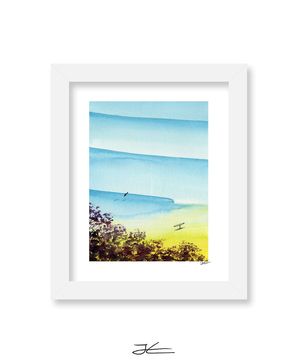 Surfing Pod - Print/ Framed Print