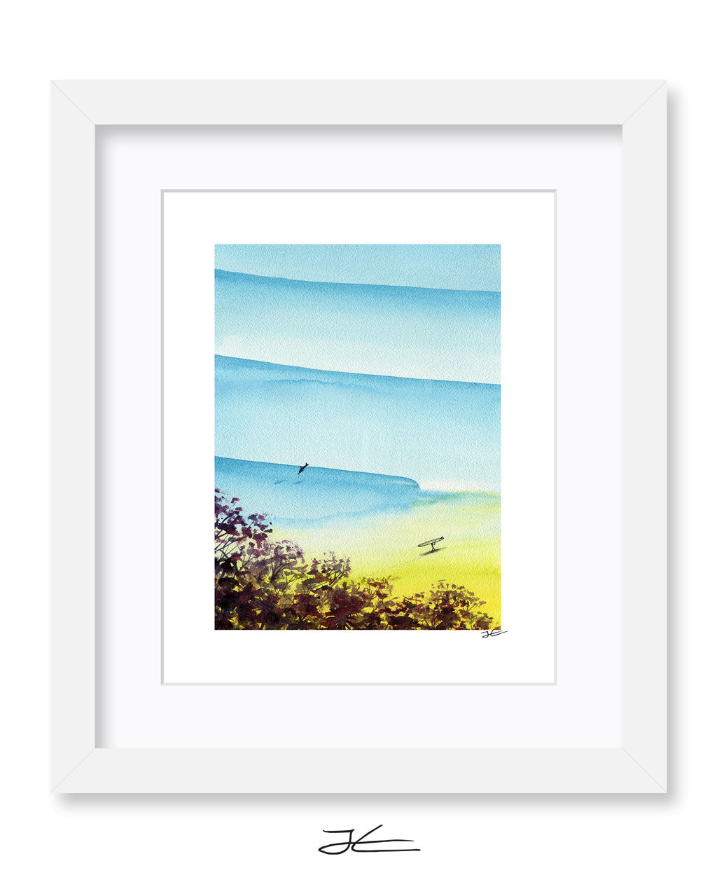 Surfing Pod - Print/ Framed Print