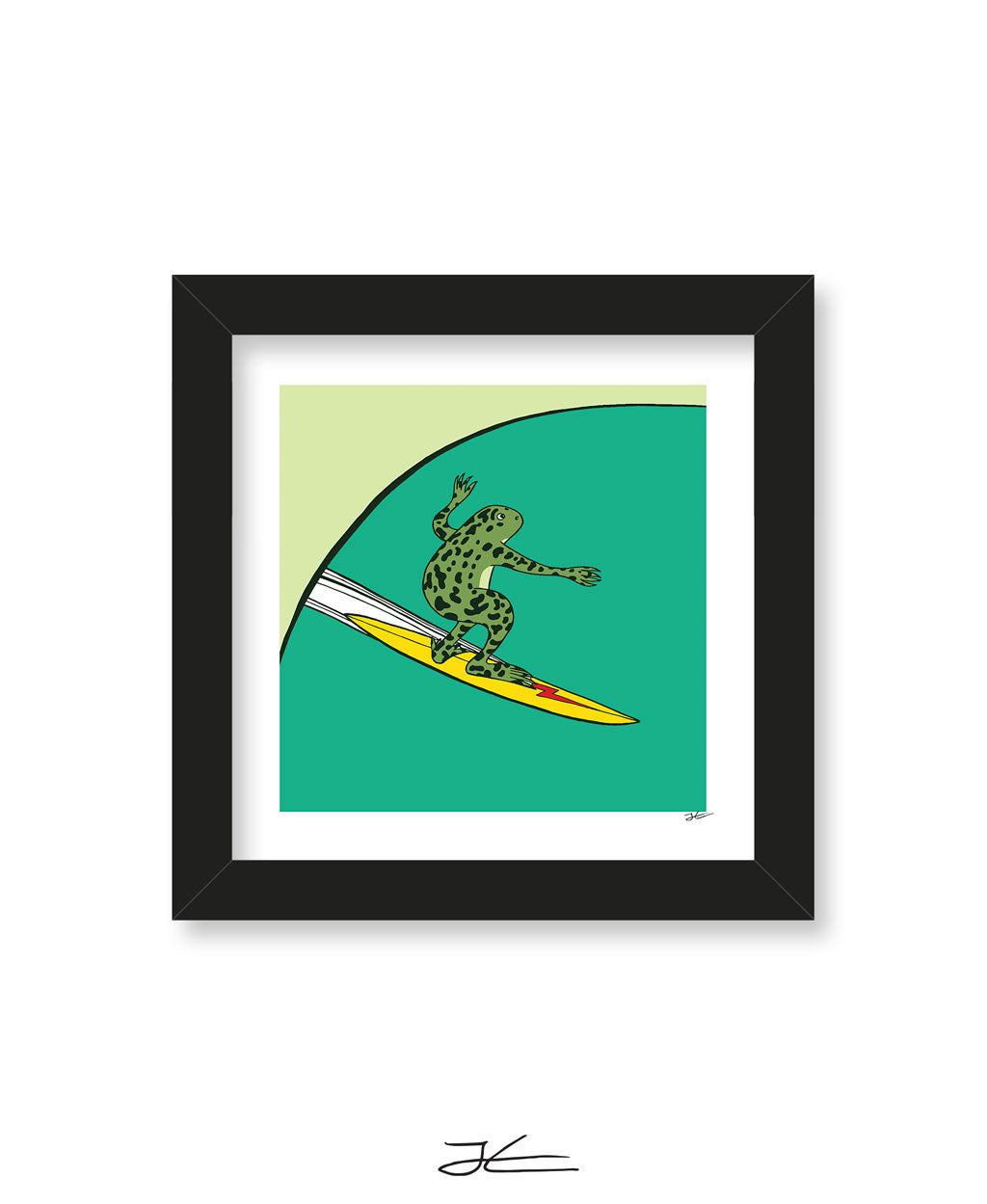 Surfing Xenopus - Print/ Framed Print