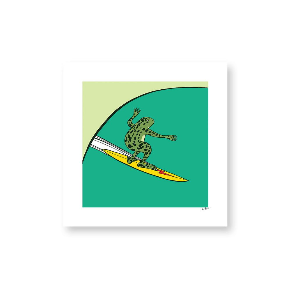 
                  
                    Surfing Xenopus - Print/ Framed Print
                  
                