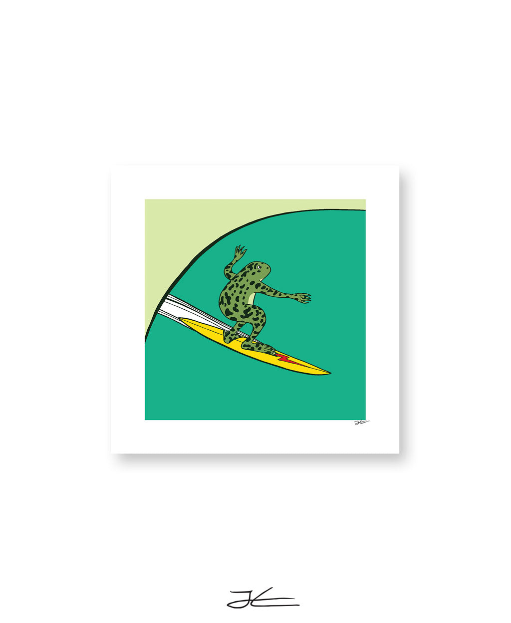 Surfing Xenopus - Print/ Framed Print