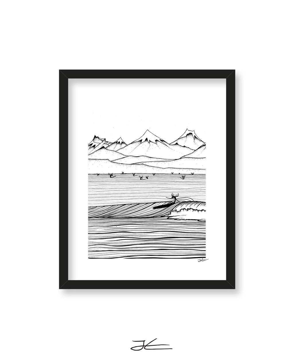 The North Shore - Print/ Framed Print