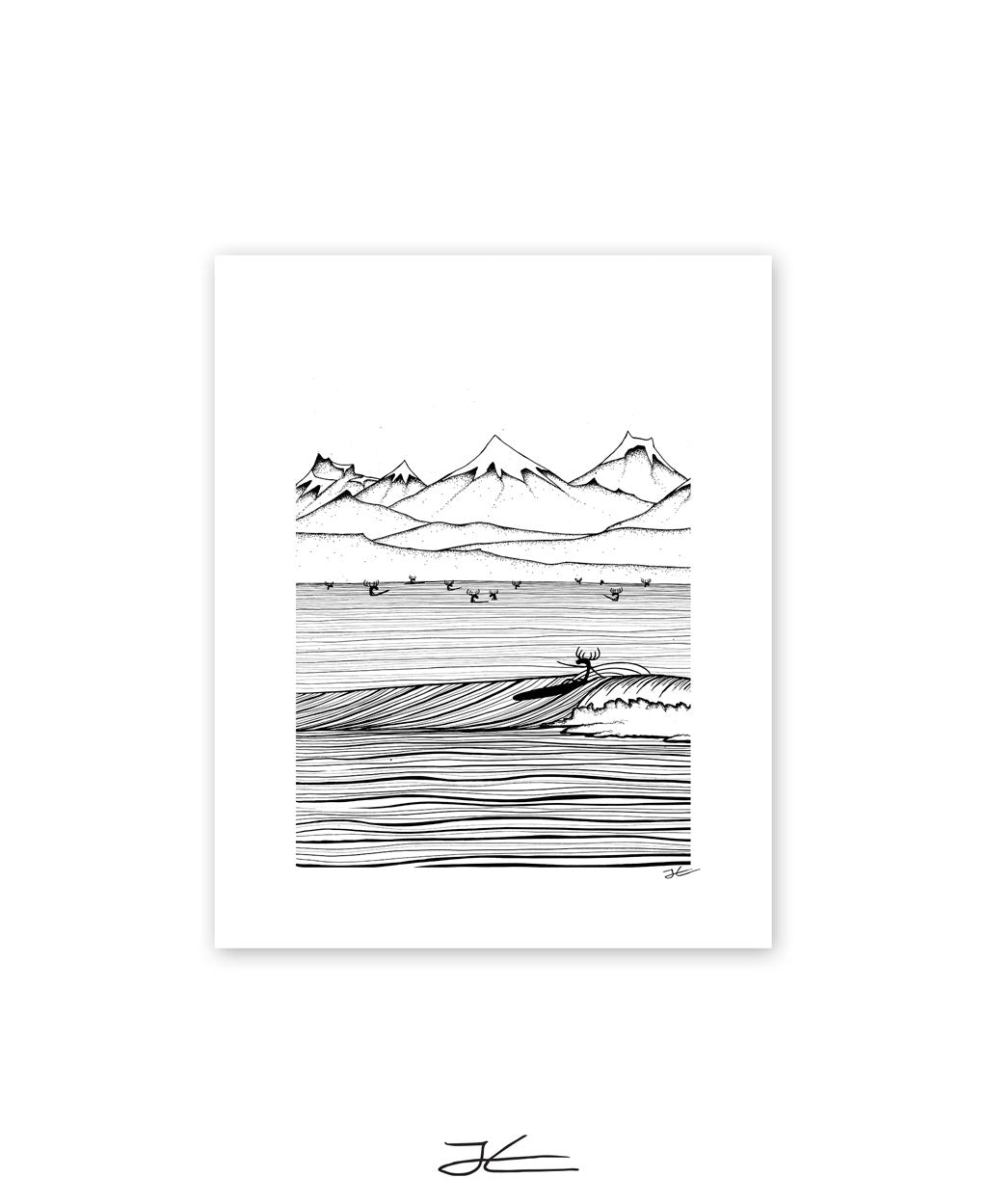 The North Shore - Print/ Framed Print