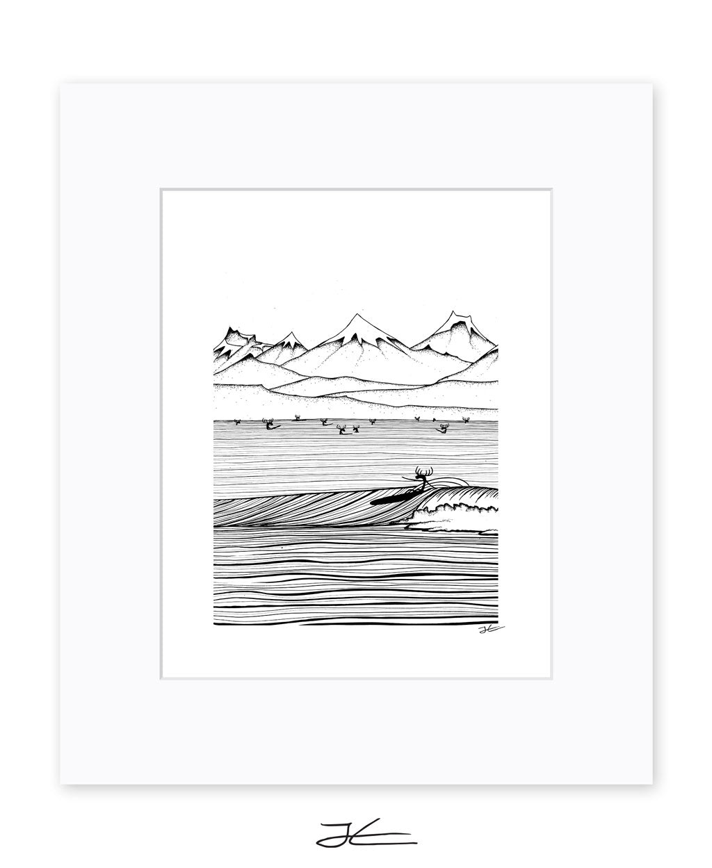 The North Shore - Print/ Framed Print