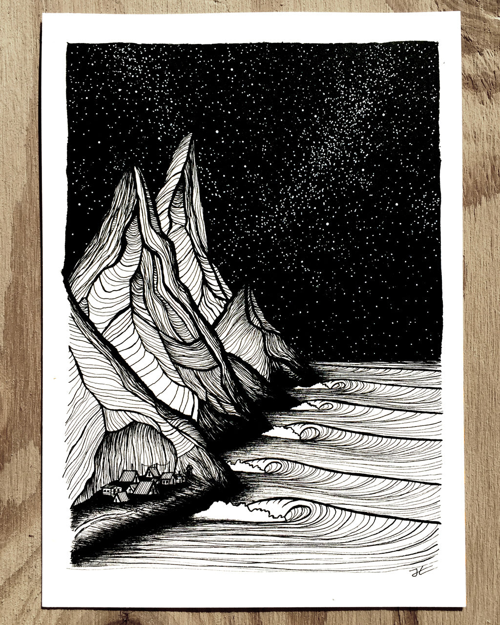 The Road In. Original illustration - SOLD OUT