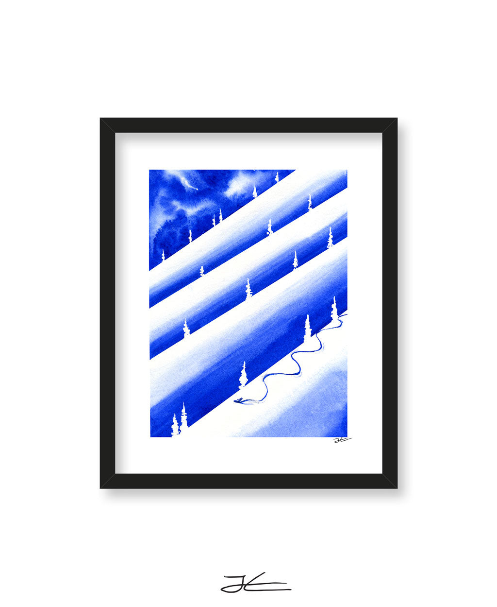 Thinking About Snow - Print/ Framed Print