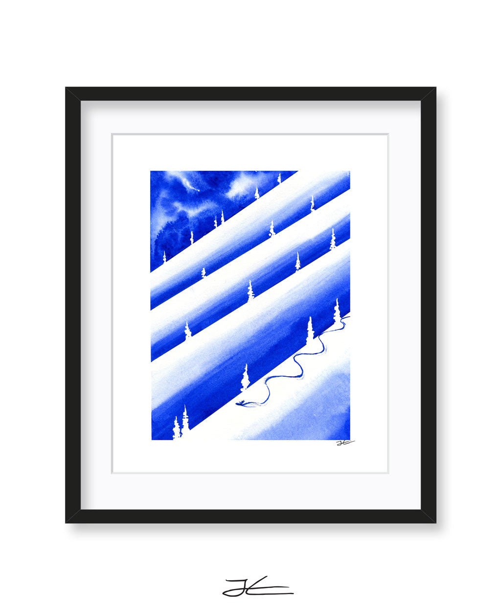 Thinking About Snow - Print/ Framed Print