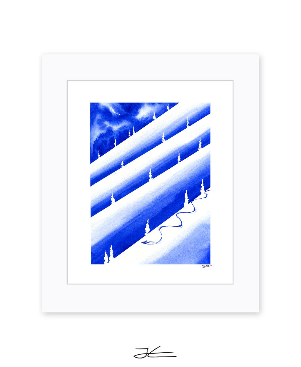 Thinking About Snow - Print/ Framed Print