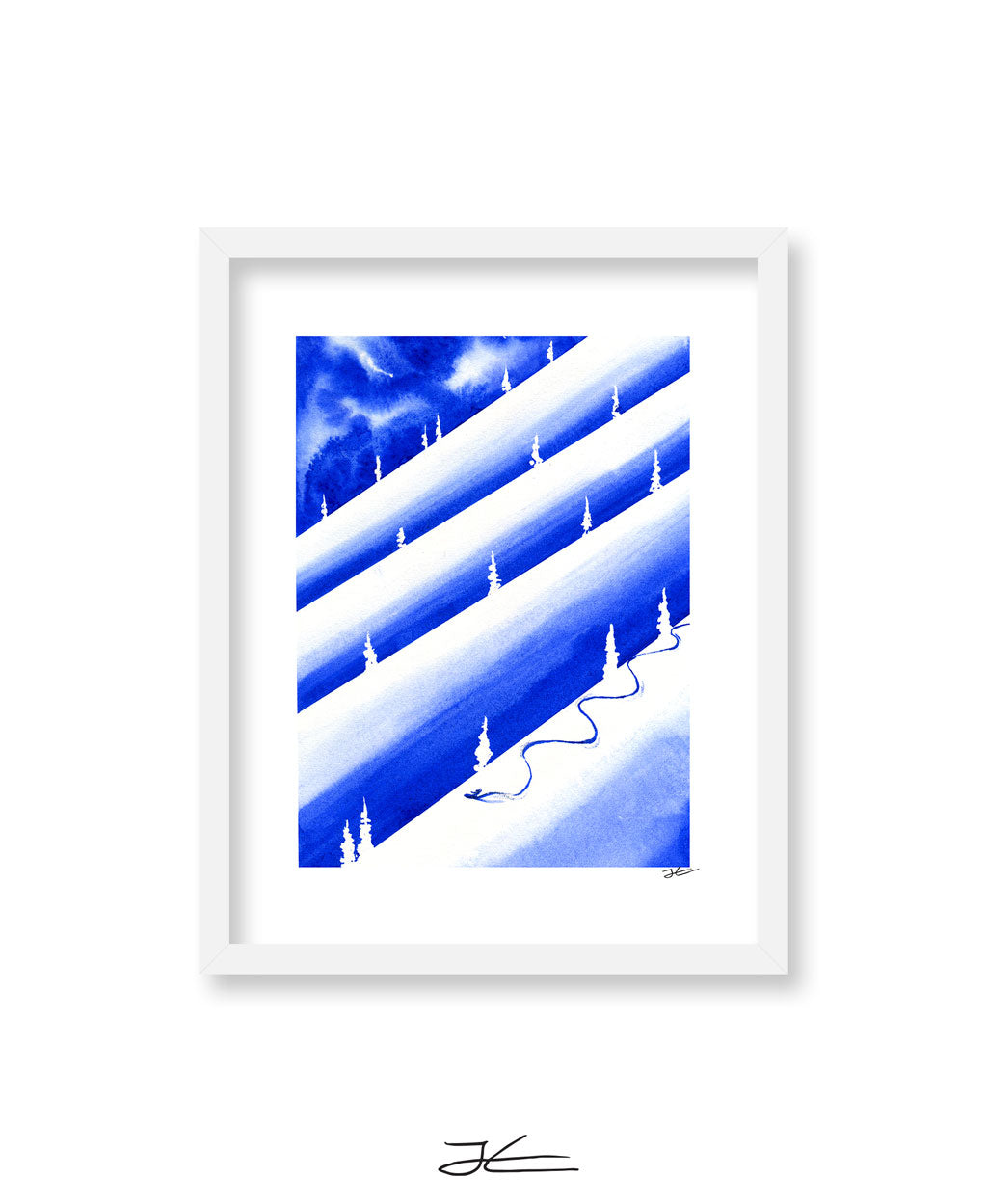 Thinking About Snow - Print/ Framed Print