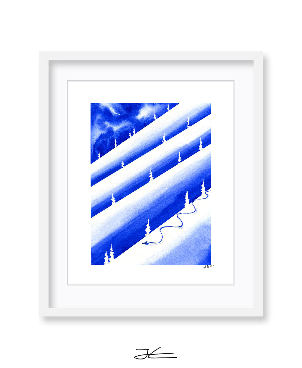 Thinking About Snow - Print/ Framed Print
