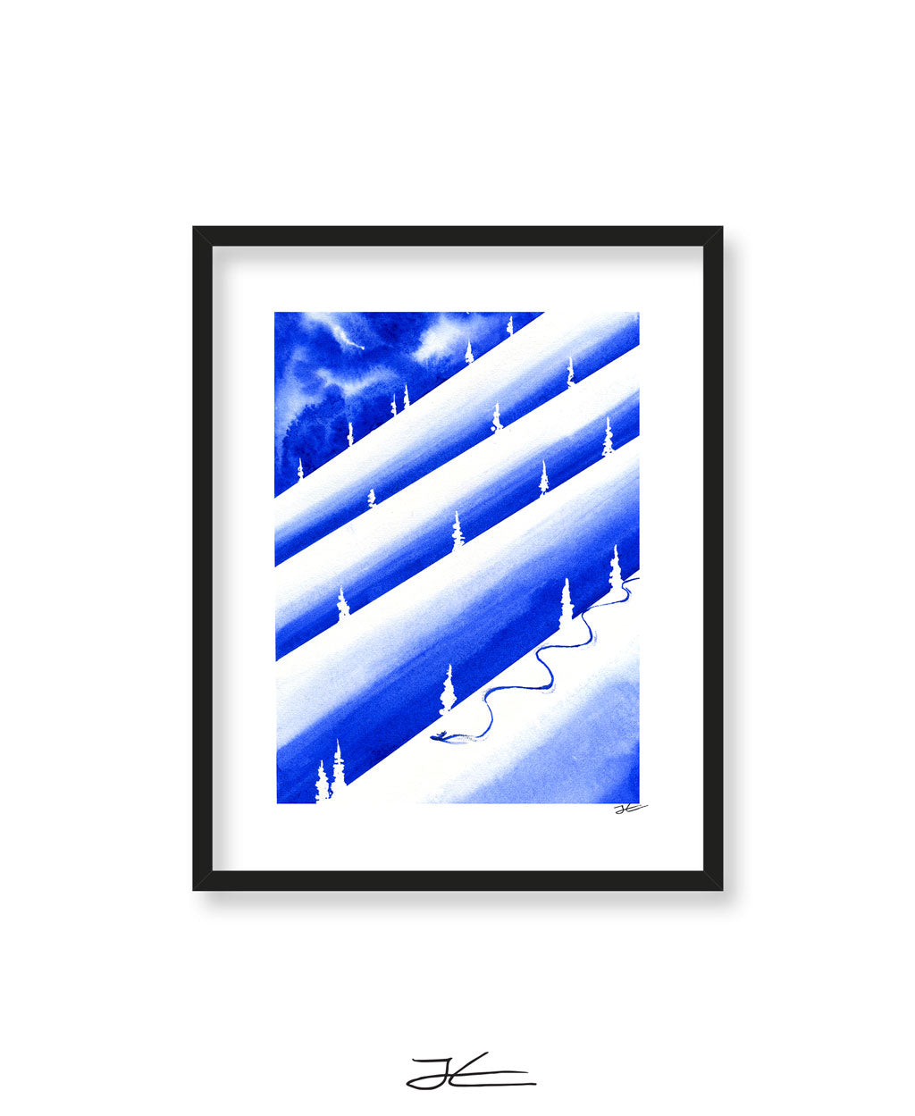 Thinking About Snow - Print/ Framed Print