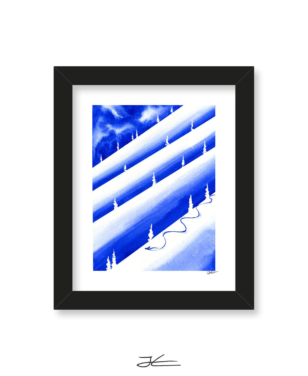 Thinking About Snow - Print/ Framed Print