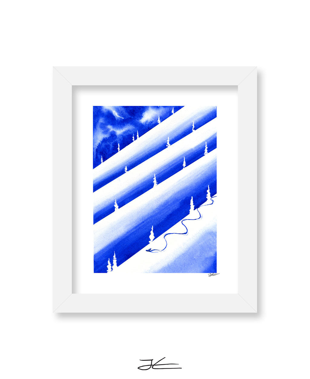 Thinking About Snow - Print/ Framed Print