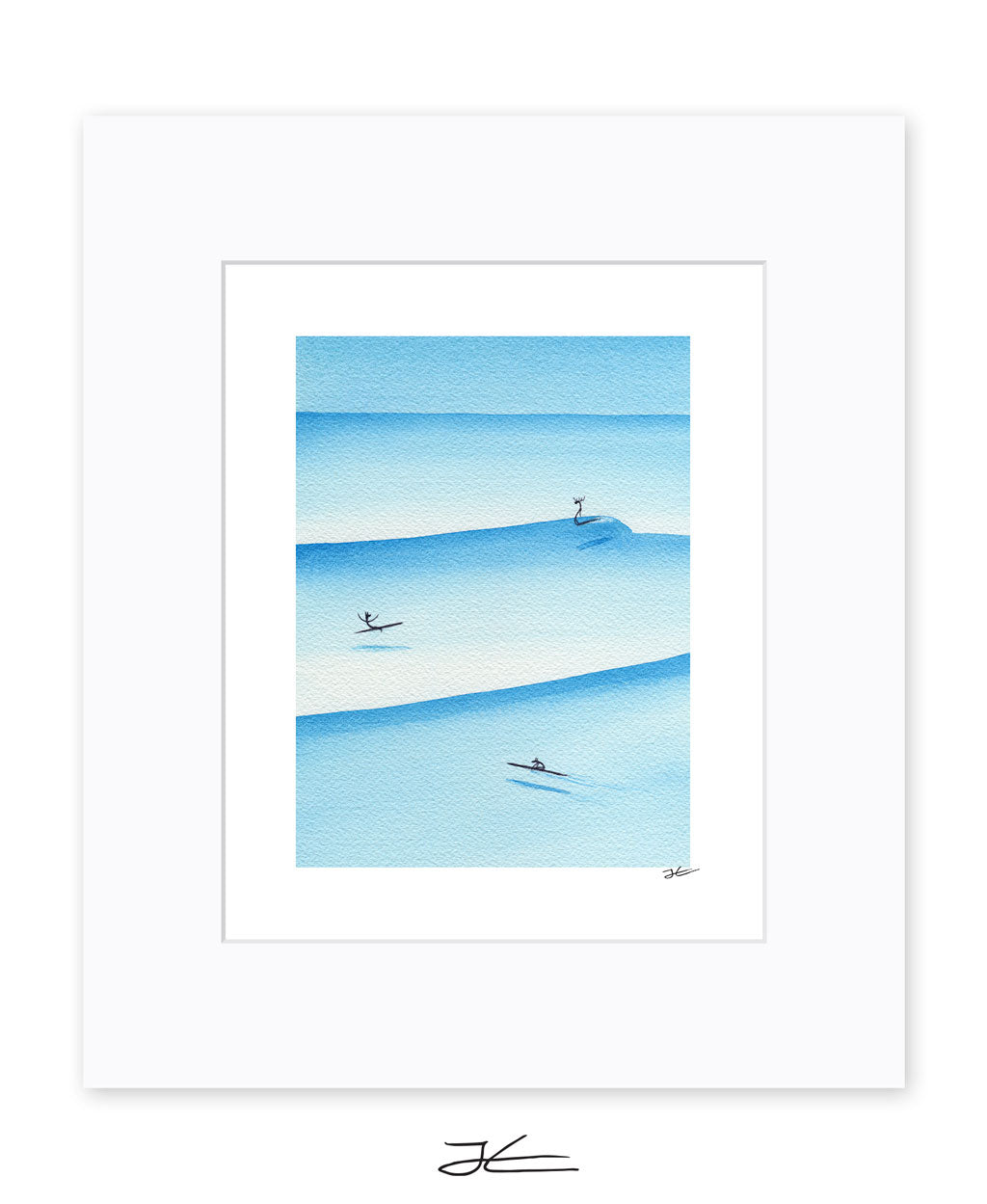 Three Friends - Print/ Framed Print