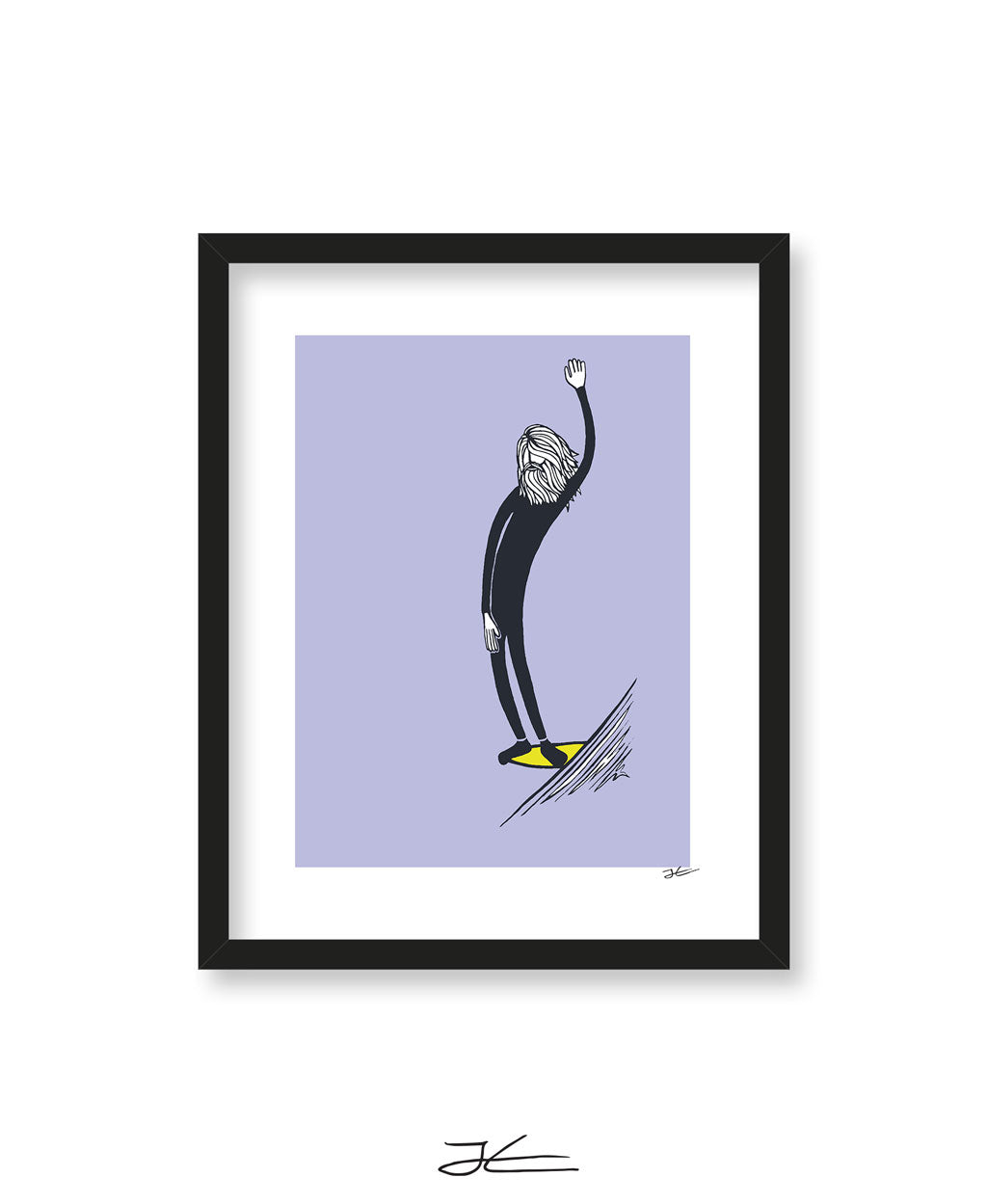 Toes On The Nose - Print/ Framed Print