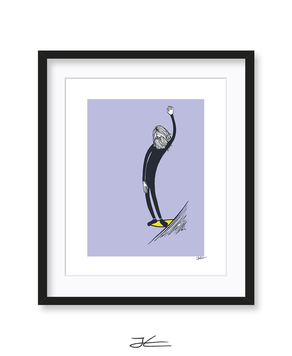 Toes On The Nose - Print/ Framed Print