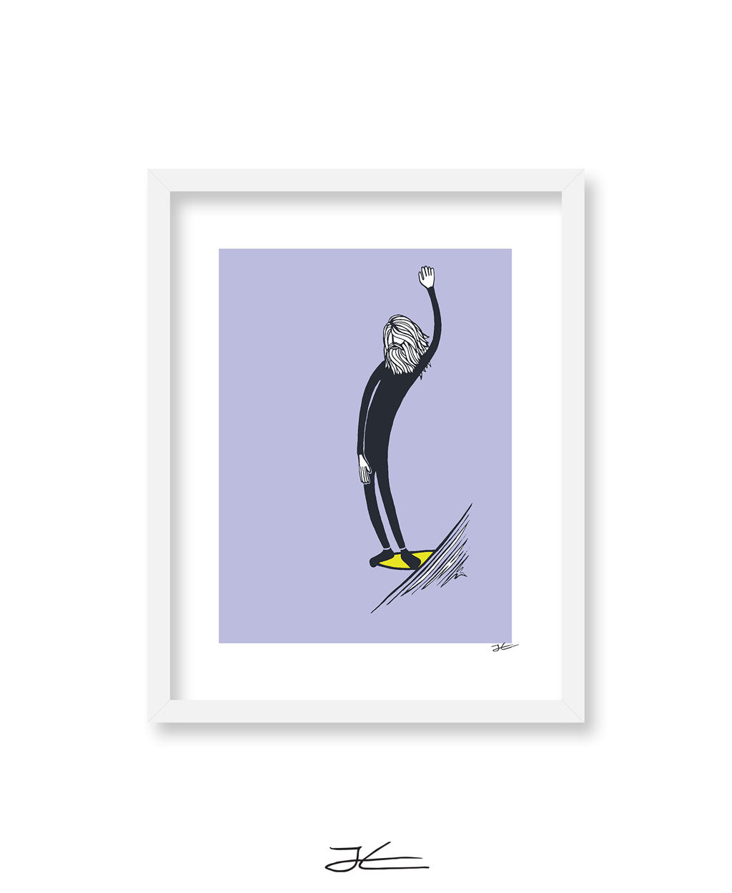 Toes On The Nose - Print/ Framed Print